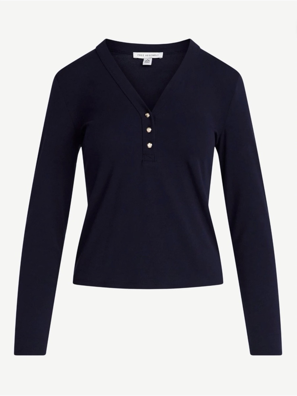 Free Assembly V-Neck Top Size S